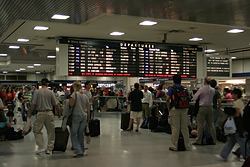 Upper Concourse Level at New York Penn Station