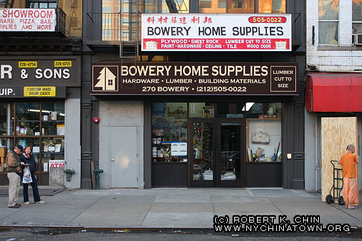270 Bowery. New York, NY.