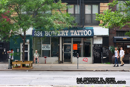 334 Bowery. New York, NY.