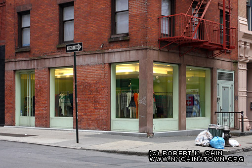 128 Wooster St. 126 Prince St. New York, NY.