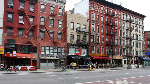East Side of Second Avenue btwn 5th and 6th Sts. New York, NY.